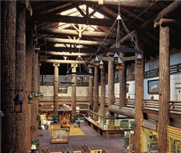 East Glacier Park Village冰川公园旅馆别墅 外观 照片