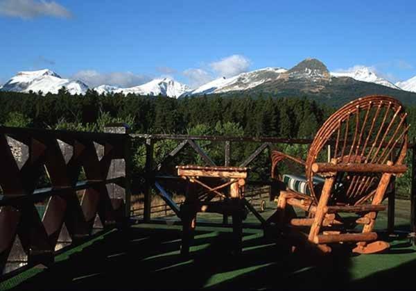 East Glacier Park Village冰川公园旅馆别墅 外观 照片